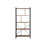 VASAGLE 4 Tier Bookshelf with Compartments
