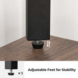 VASAGLE 4 Tier Corner Shelf