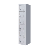 6-Door Locker for Office Gym Shed School Home Storage