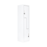 Grey Two-Door L-shaped Office Gym Shed Storage Lockers
