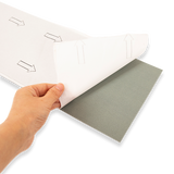 Vinyl Floor Tiles Self Adhesive Flooring Smoked Eucalyptus Wood Grain 16 Pack 2.3SQM