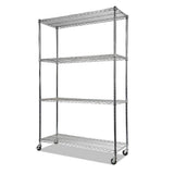Modular Wire Storage Shelf 1200 x 450 x 1800mm Steel Shelving