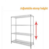 Modular Wire Storage Shelf 1500 x 450 x 1800mm Steel Shelving