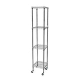 Modular Wire Storage Shelf 350 x 350 x 1800mm Steel Shelving