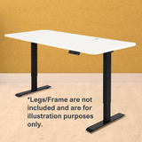 Office Home Computer Desk Table Top with Cable Hole